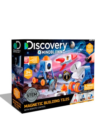 Discovery #Mindblown Magnetic Building Tiles product photo