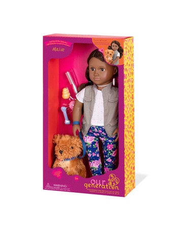 Our Generation Malia Deluxe Doll with Pet product photo