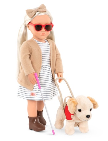 Our Generation Marlow Deluxe Doll with Guide Dog product photo