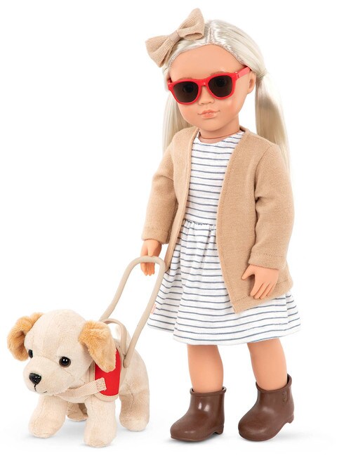 Our Generation Marlow Deluxe Doll with Guide Dog product photo View 04 L