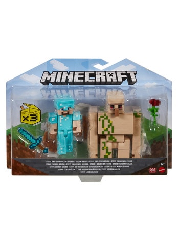 Minecraft Craft-a-Block 2-Pack Figures, Assorted product photo