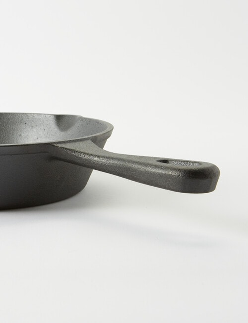 SouthWest Pre-Seaoned Cast Iron Frypan, 20cm product photo View 04 L