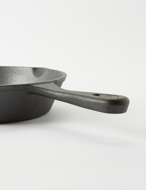 SouthWest Pre-Seasoned Cast Iron Frypan, 20cm product photo View 04 L