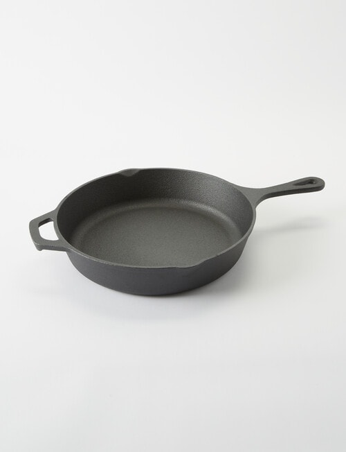 SouthWest Pre-Seasoned Cast Iron Frypan, 26cm product photo