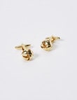 Laidlaw + Leeds Knot Cufflink, Gold product photo View 02 S