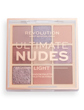 Makeup Revolution Ultimate Nudes Shadow Palette, Light product photo