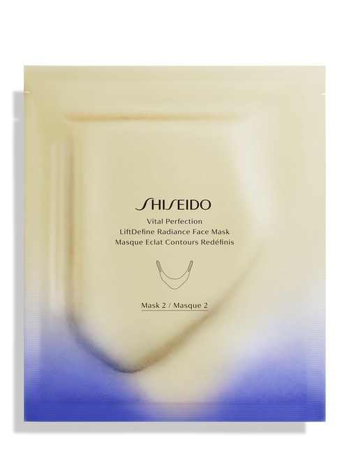 Shiseido Vital Perfection LiftDefine Radiance Face Mask, 6-Piece product photo View 02 L