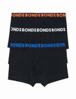 Bonds Everyday Trunk, 3-Pack, Black product photo