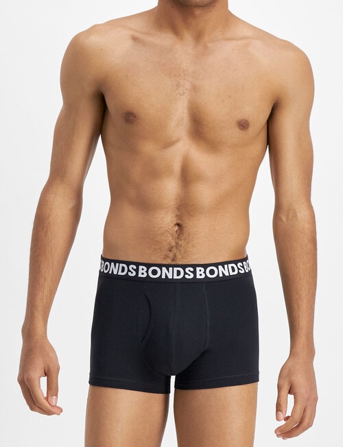 Bonds Everyday Trunk, 3-Pack, Black product photo View 06 L