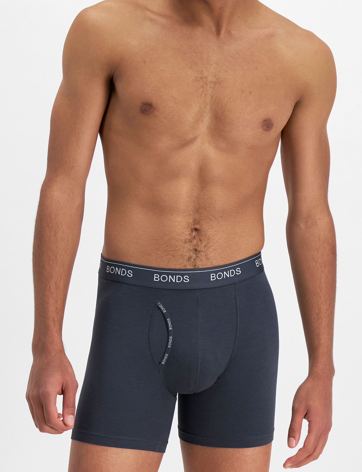 Bonds Guyfront Luxe Mid Trunk, Ash - Underwear