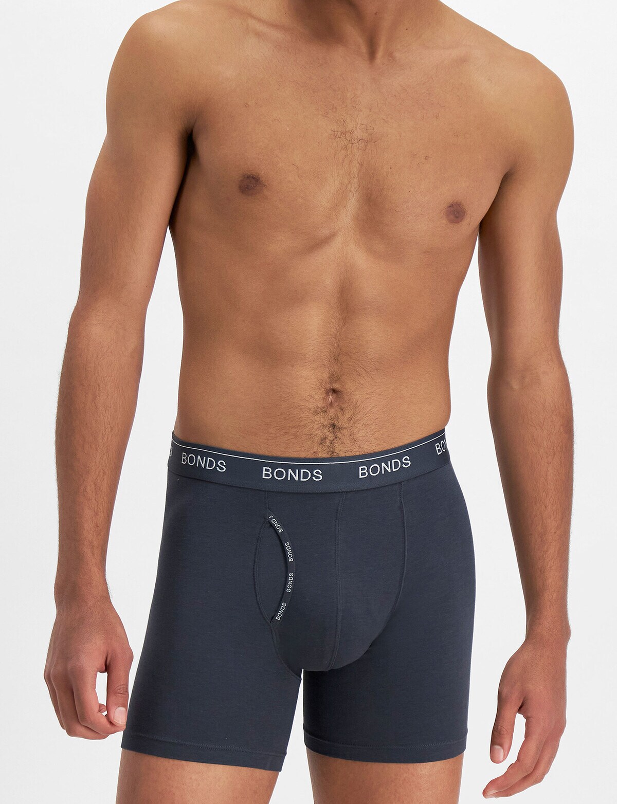 Bonds Guyfront Luxe Mid Trunk, Ash Underwear