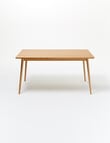 LUCA Furniture Amalfi Dining Table 1.5m, Natural product photo View 02 S