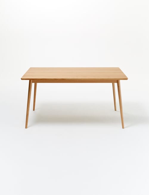 LUCA Furniture Amalfi Dining Table 1.5m, Natural product photo View 02 L