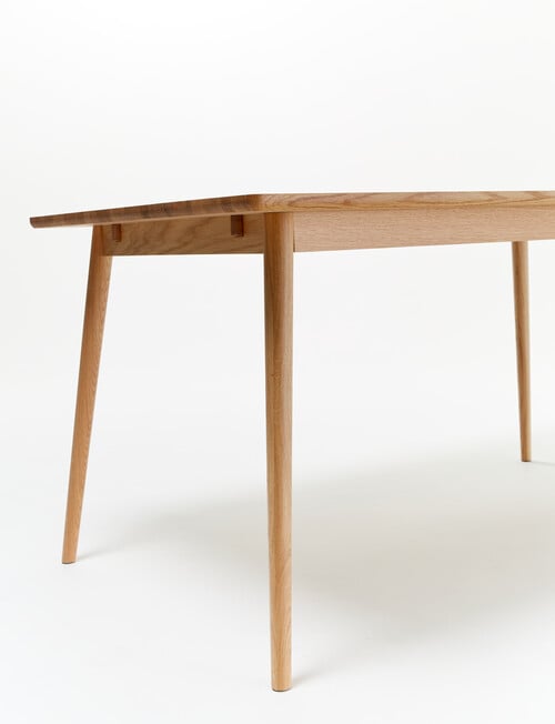 LUCA Furniture Amalfi Dining Table 1.5m, Natural product photo View 04 L