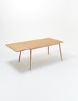 LUCA Furniture Amalfi Dining Table 1.5m, Natural product photo View 06 S