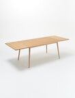 LUCA Furniture Amalfi Dining Table 1.5m, Natural product photo View 07 S
