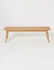 LUCA Furniture Amalfi Dining Bench 1.5m, Natural product photo View 02 S