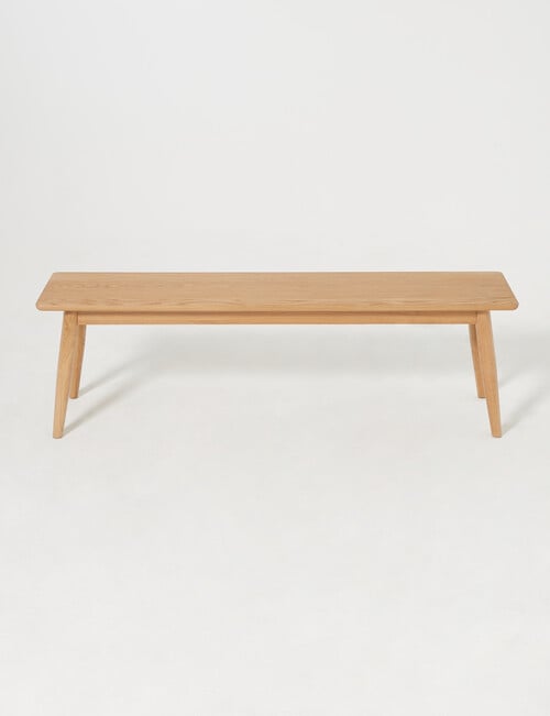 LUCA Furniture Amalfi Dining Bench 1.5m, Natural product photo View 02 L