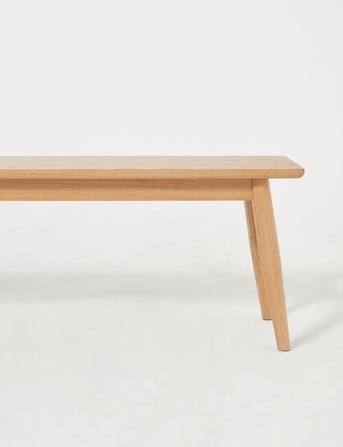 LUCA Furniture Amalfi Dining Bench 1.5m, Natural product photo View 04 L