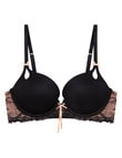 Me By Bendon Keyhole Boost Bra, Black, A-D product photo View 03 S