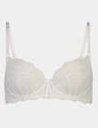 Bendon Sofia Underwire Bra, White, B-G product photo View 03 S