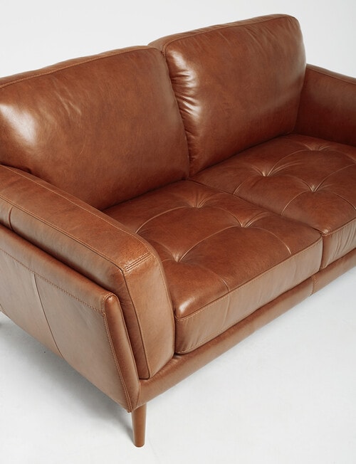 LUCA Hendrix II Leather 2 Seater Sofa product photo View 03 L
