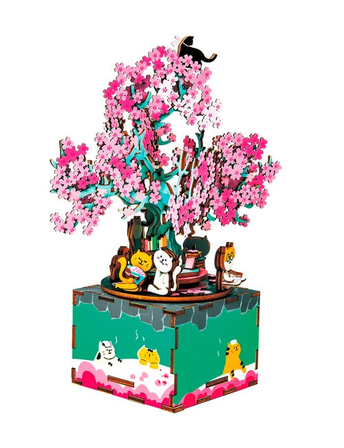 DIY Kits Rolife Cherry Blossom Tree Music Box product photo View 04 L