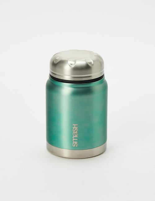 Smash Eco Food Flask, 500ml, Green Drink Bottles Lunchboxes