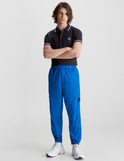 Calvin Klein Tipping Slim Polo Shirt, Black product photo View 03 L