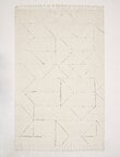 M&Co Channels Rug, 200x300cm product photo