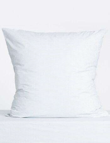 Kate Reed Maddison Stripe European Pillowcase, Blue product photo