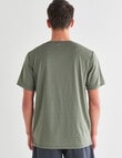 Gym Equipment Pace Slim Fit Tee, Khaki product photo View 02 S