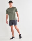 Gym Equipment Pace Slim Fit Tee, Khaki product photo View 03 S