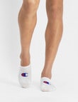 Champion Sneaker Sock, 3-Pack, White product photo