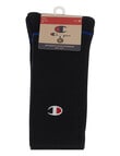 Champion NBL Cushion Crew Sock, 2-Pack, Black product photo