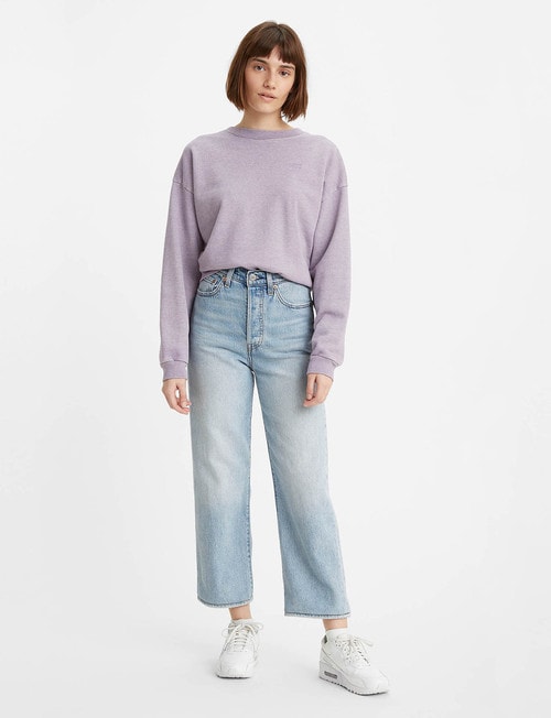 Levis Ribcage Straight Jean, Middle Road, 29" product photo