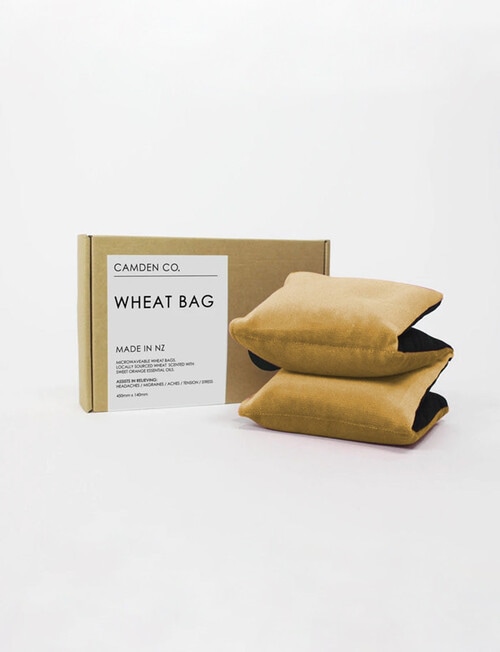 Camden Co Wheat Bag, Sand Velvet product photo