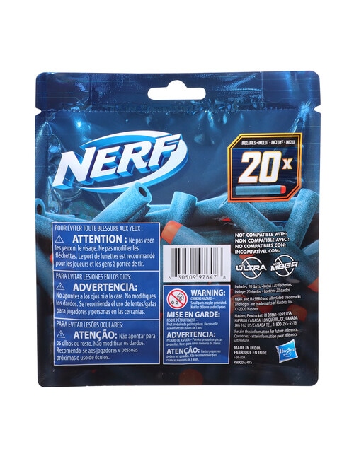 Nerf Elite 2.0 Refill Darts, 20 Pack product photo View 03 L