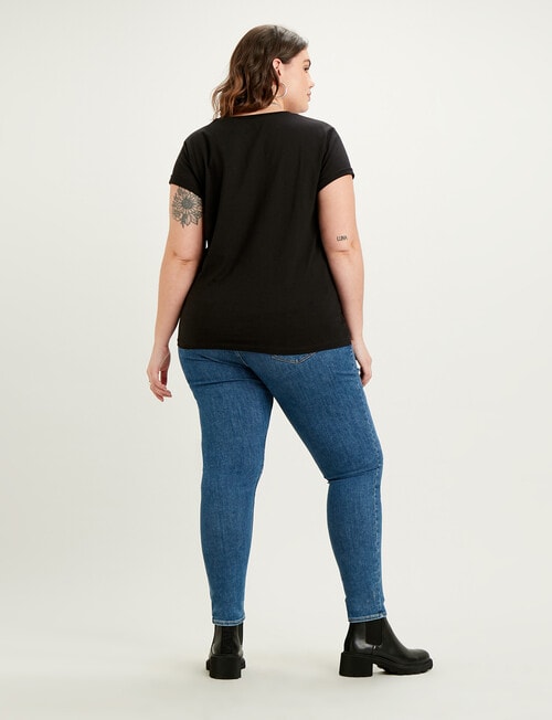 Levis Plus Perfect Tee, Black product photo View 02 L