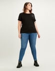 Levis Plus Perfect Tee, Black product photo View 03 S