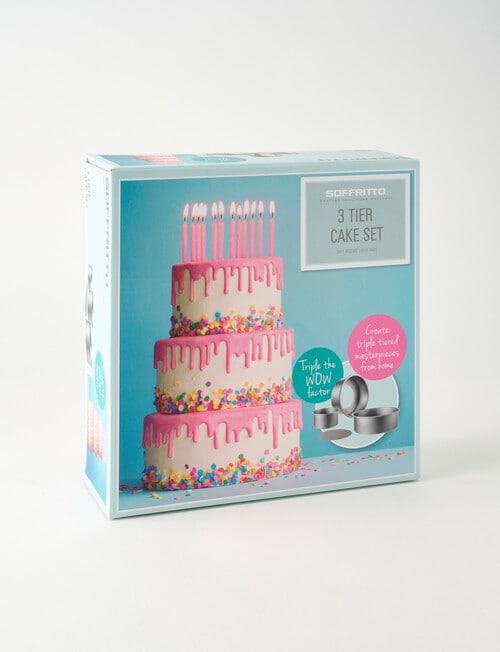 Soffritto 3 Tier Cake Set product photo View 02 L