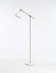 Salt&Pepper Bower Floor Lamp, White product photo View 02 S