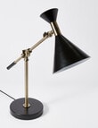 Salt&Pepper Bower Table Lamp, Black product photo View 02 S