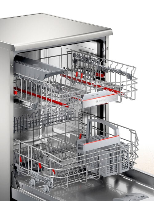 Bosch Series 6 Freestanding Dishwasher, Stainless Steel, SMS6HAI01A product photo View 03 L
