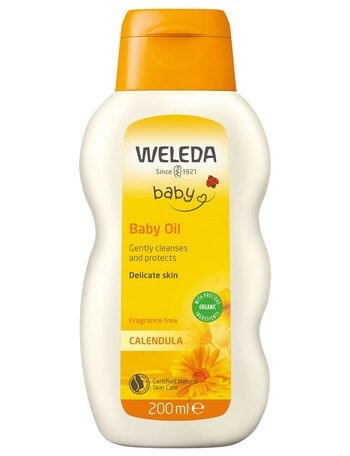 Weleda Calendula Baby Oil, Fragrance-Free, 200ml product photo