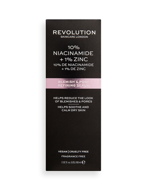 Revolution Skincare 10% Niacinimide + 1% Zinc Blemish & Pore, 60ml product photo