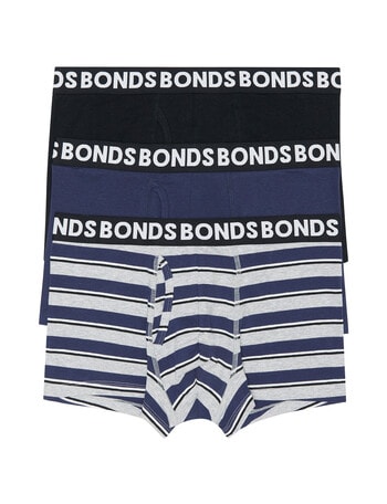 Bonds Everyday Stripe Trunk, 3-Pack, Assorted product photo