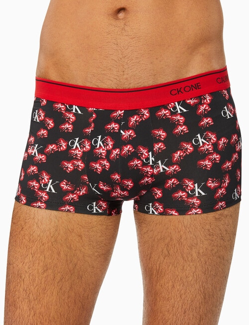 Calvin Klein CK One Low Rise Micro Trunk, Black Orchids product photo View 04 L