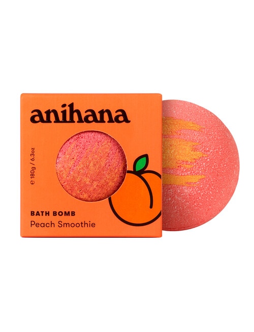 anihana Bath Bomb, Peach Smoothie, 180g product photo
