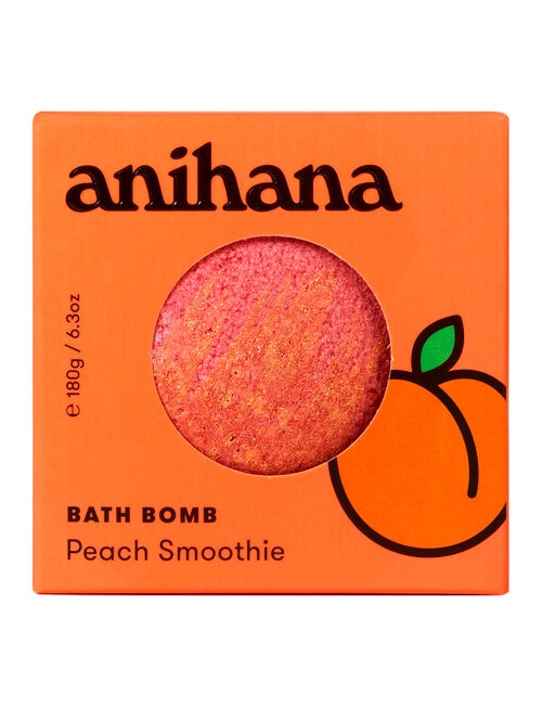 anihana Bath Bomb, Peach Smoothie, 180g product photo View 03 L